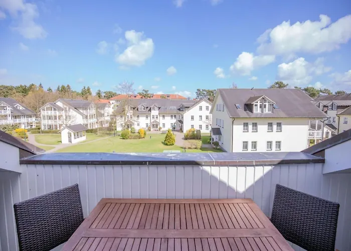 Duenenpark Binz - Komfortplus Ferienwohnung Mit 1 Schlafzimmer Und Balkon Im Dachgeschoss 173